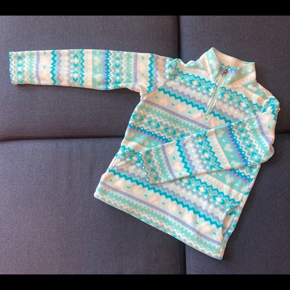 Kids Fleece Sweater Blue